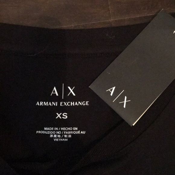 armani exchange label